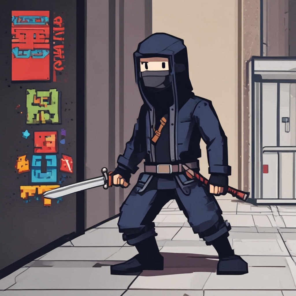 8-bit ninja